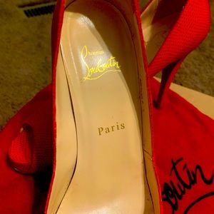 Christian Loub’s. Size 8 but feel like a 7.5